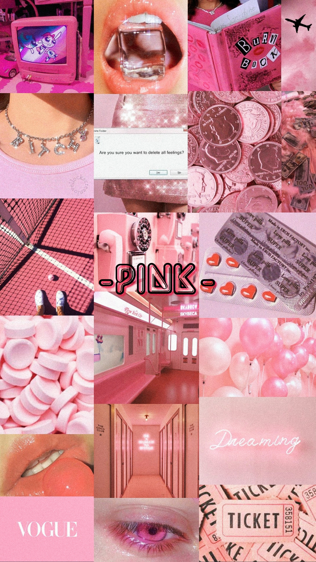 Aesthetic Pink Phone Wallpaper