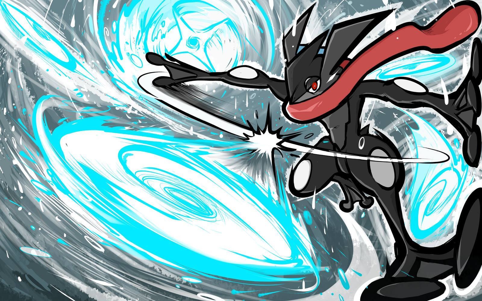 rain, plants, Goomy, greninja Gallery HD Wallpaper