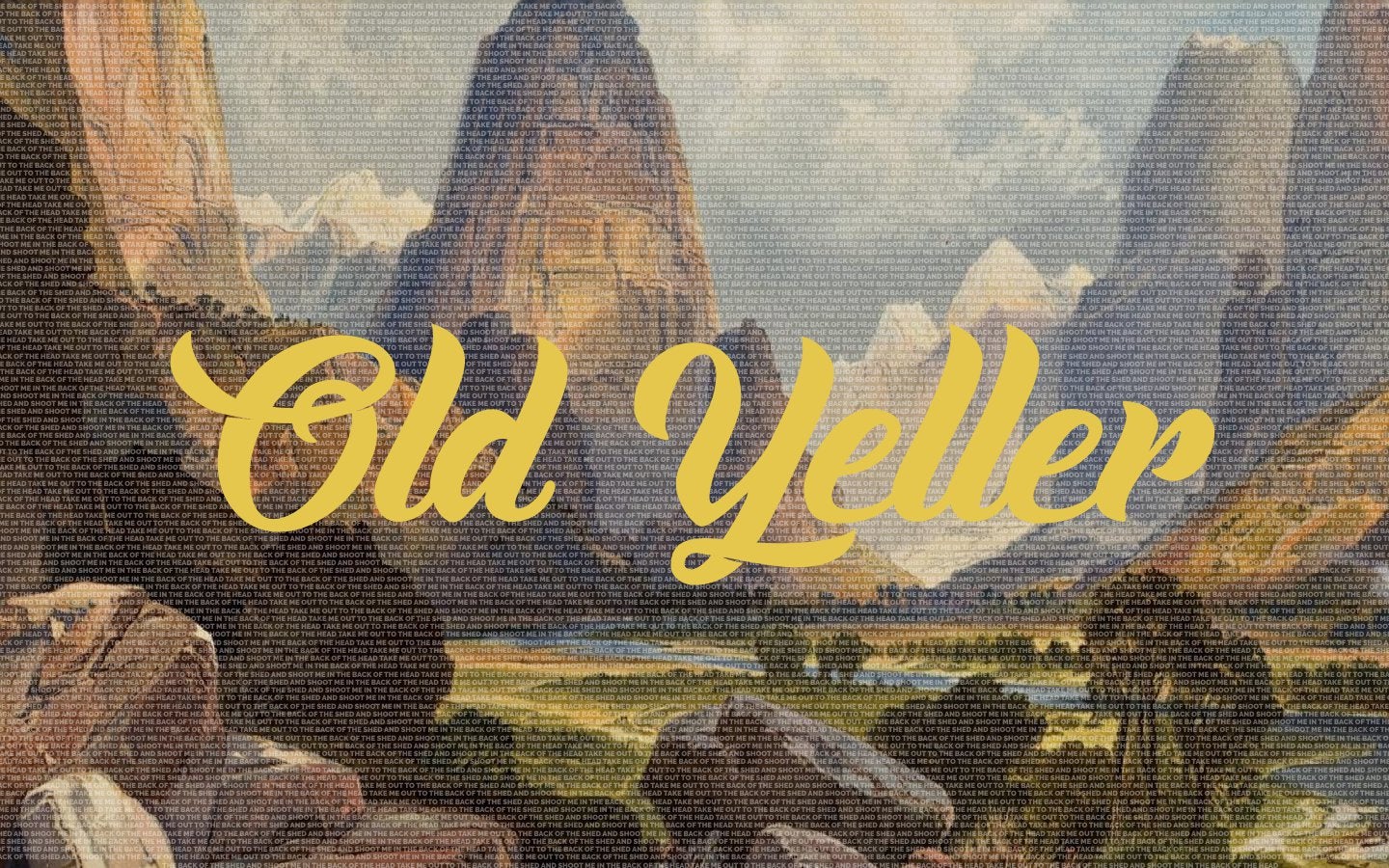 Old Yeller Wallpapers - Wallpaper Cave