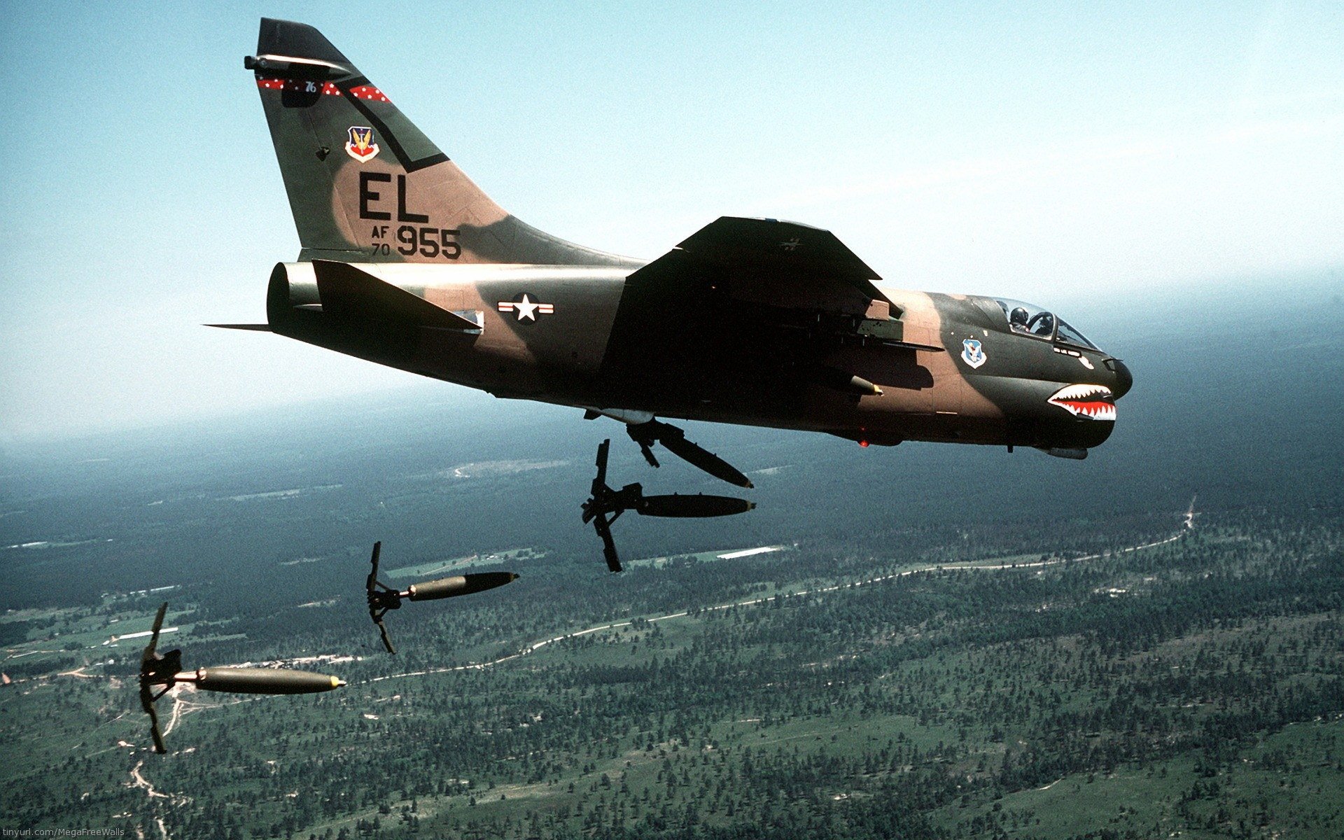 LTV A 7 Corsair II HD Wallpaper And Background