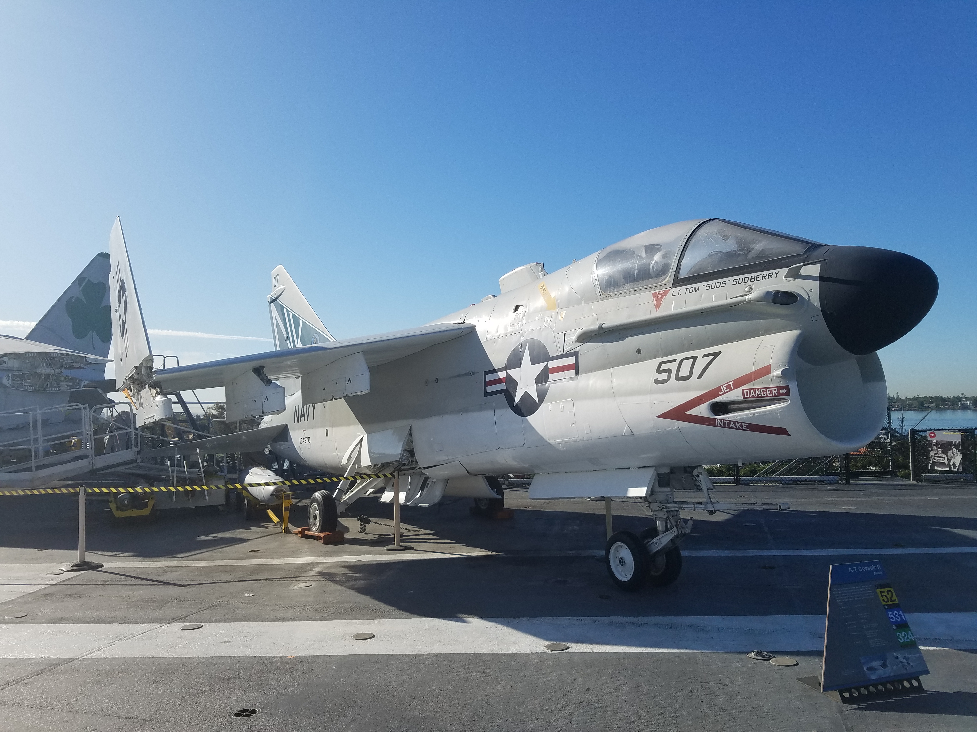 A 7 Corsair II Midway Museum