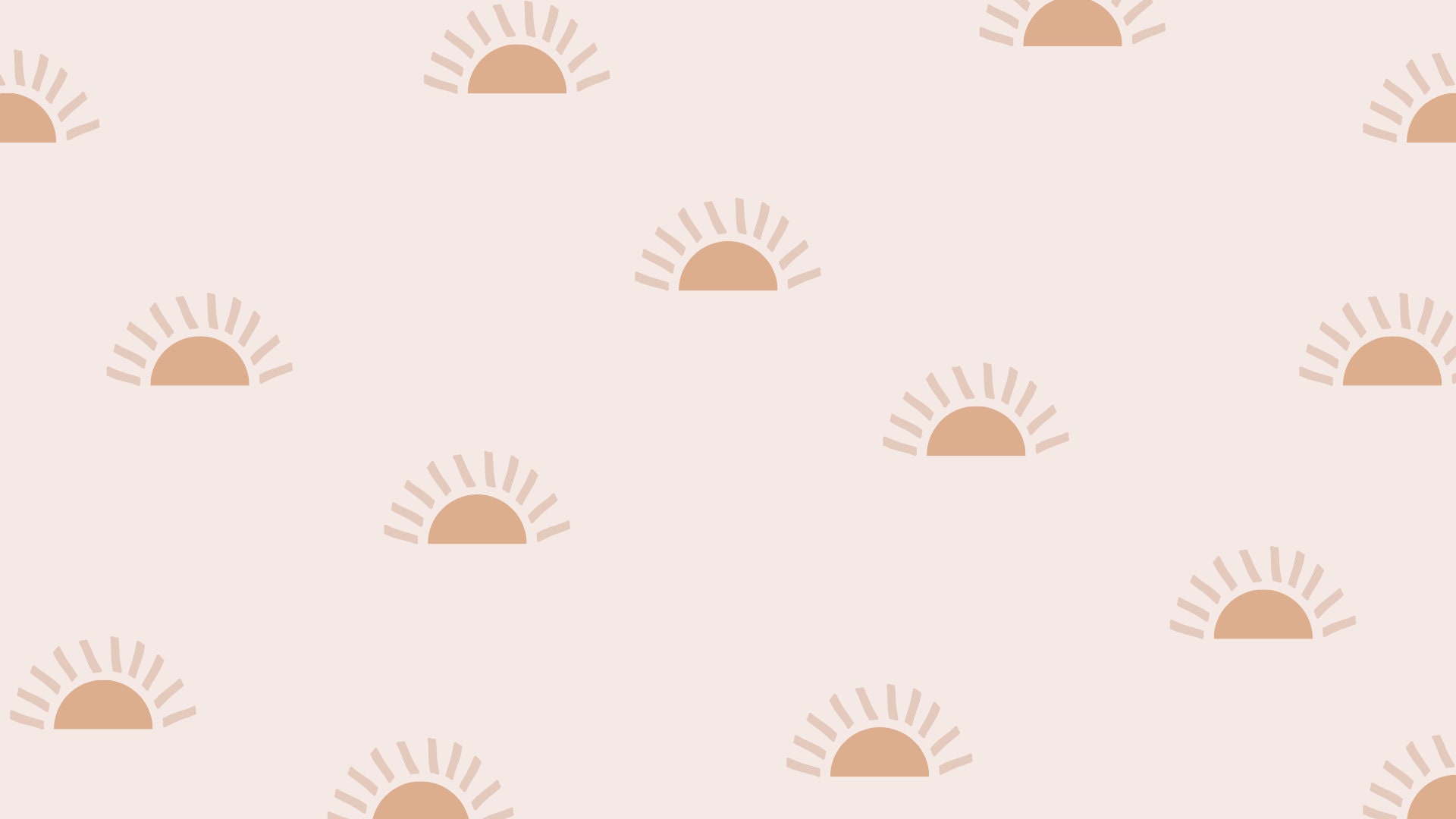 Boho Sun Desktop Wallpaper Pink Digital Wallpaper