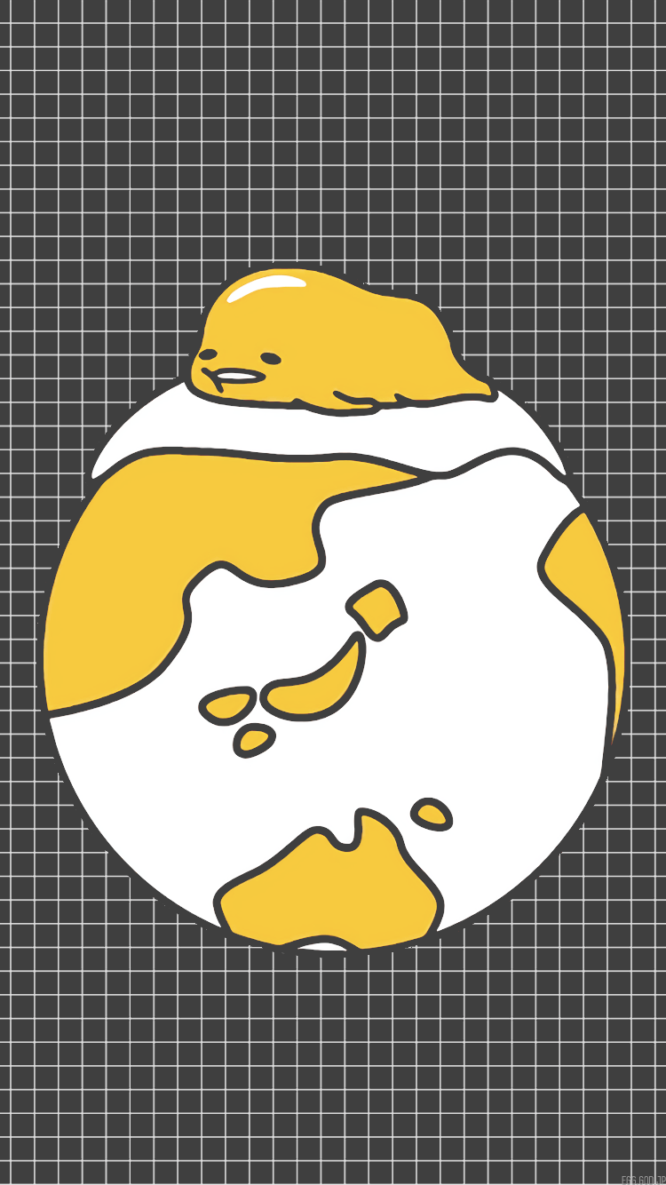 Awesome Gudetama Phone Wallpaper - Cute cartoon wallpaper, Kawaii wallpaper, Cute wallpaper