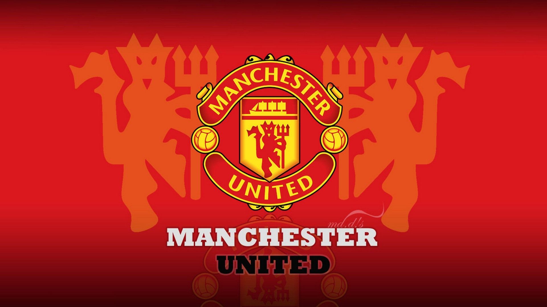 Manchester United Wallpaper HD. Best Football Wallpaper HD. Manchester united wallpaper, Manchester united logo, Manchester united image