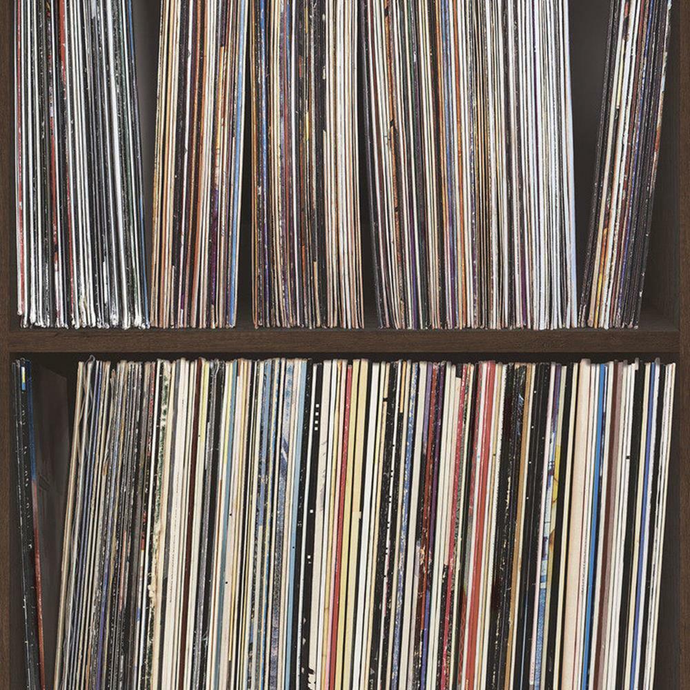 G45385 Classic Vinyl Records Multicoloured Galerie Wallpaper