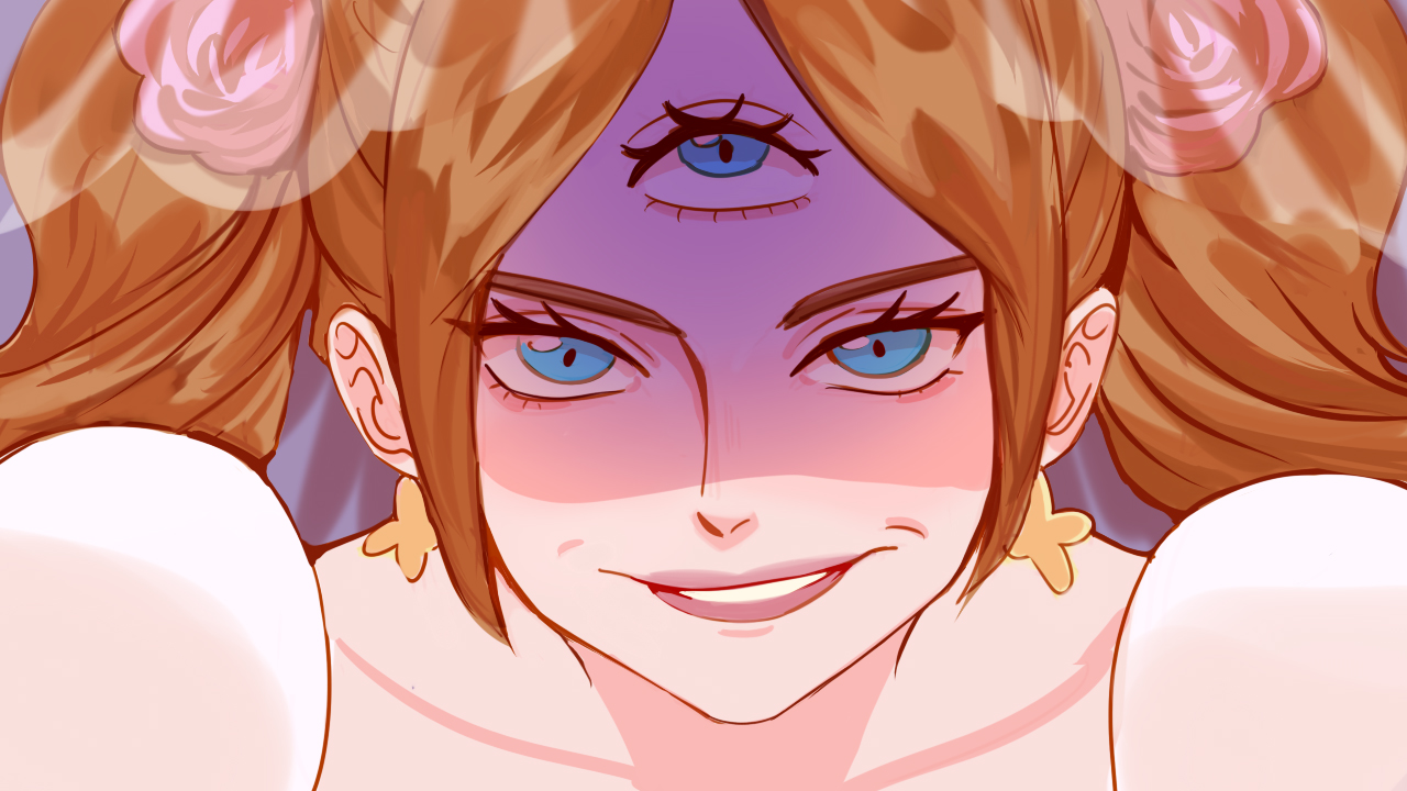 charlotte pudding (one piece) drawn