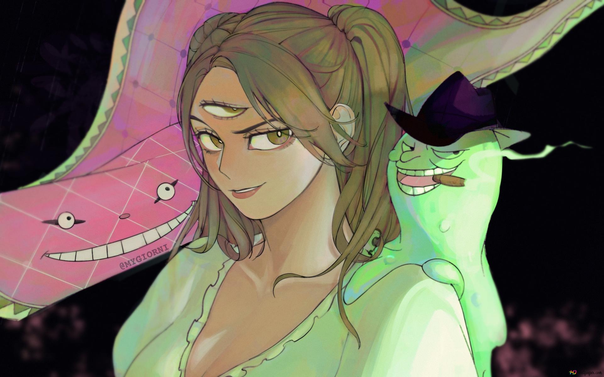 One Piece Pudding (Big Mom Pirate) 2K wallpaper download