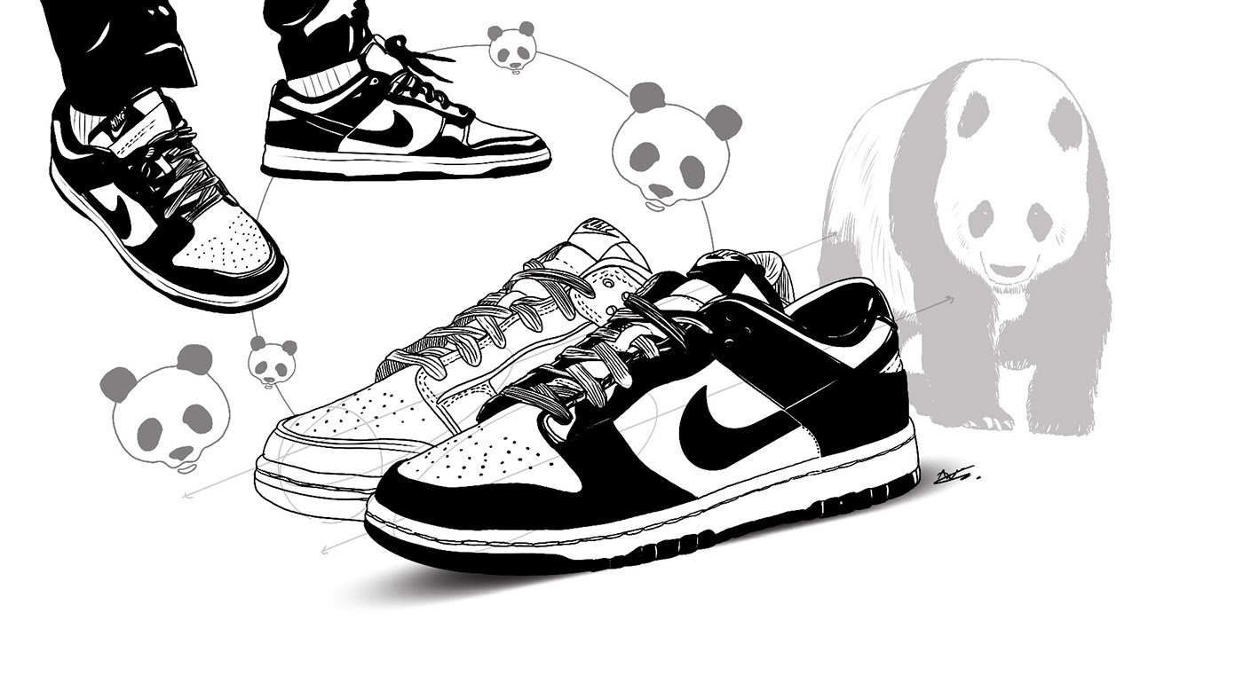 Nike Dunk Low Panda Wallpapers - Wallpaper Cave