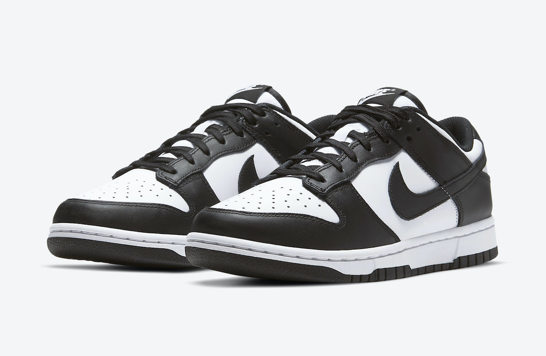 Nike Dunk Low Panda White Black DD1391 100 Release Date