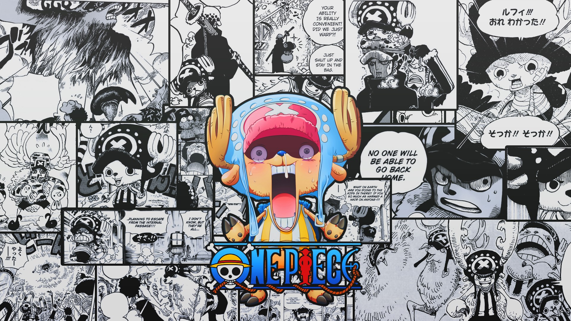Wallpaper / anime, One Piece, manga, open mouth, Tony Tony Chopper free download