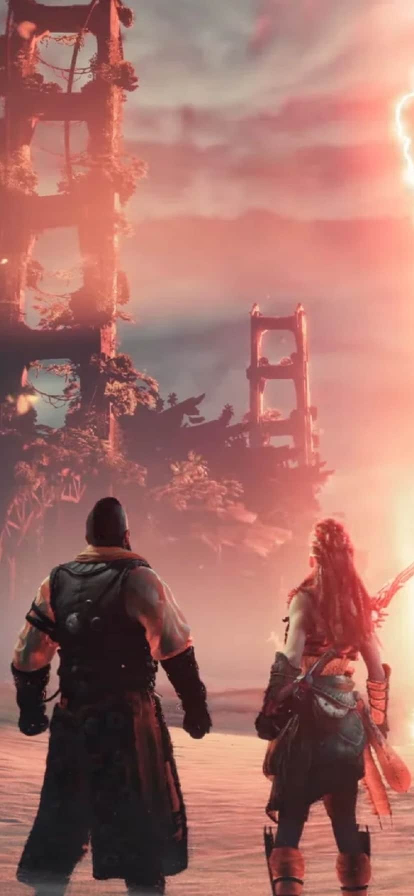 Forbidden West on the PS4 looks stunning