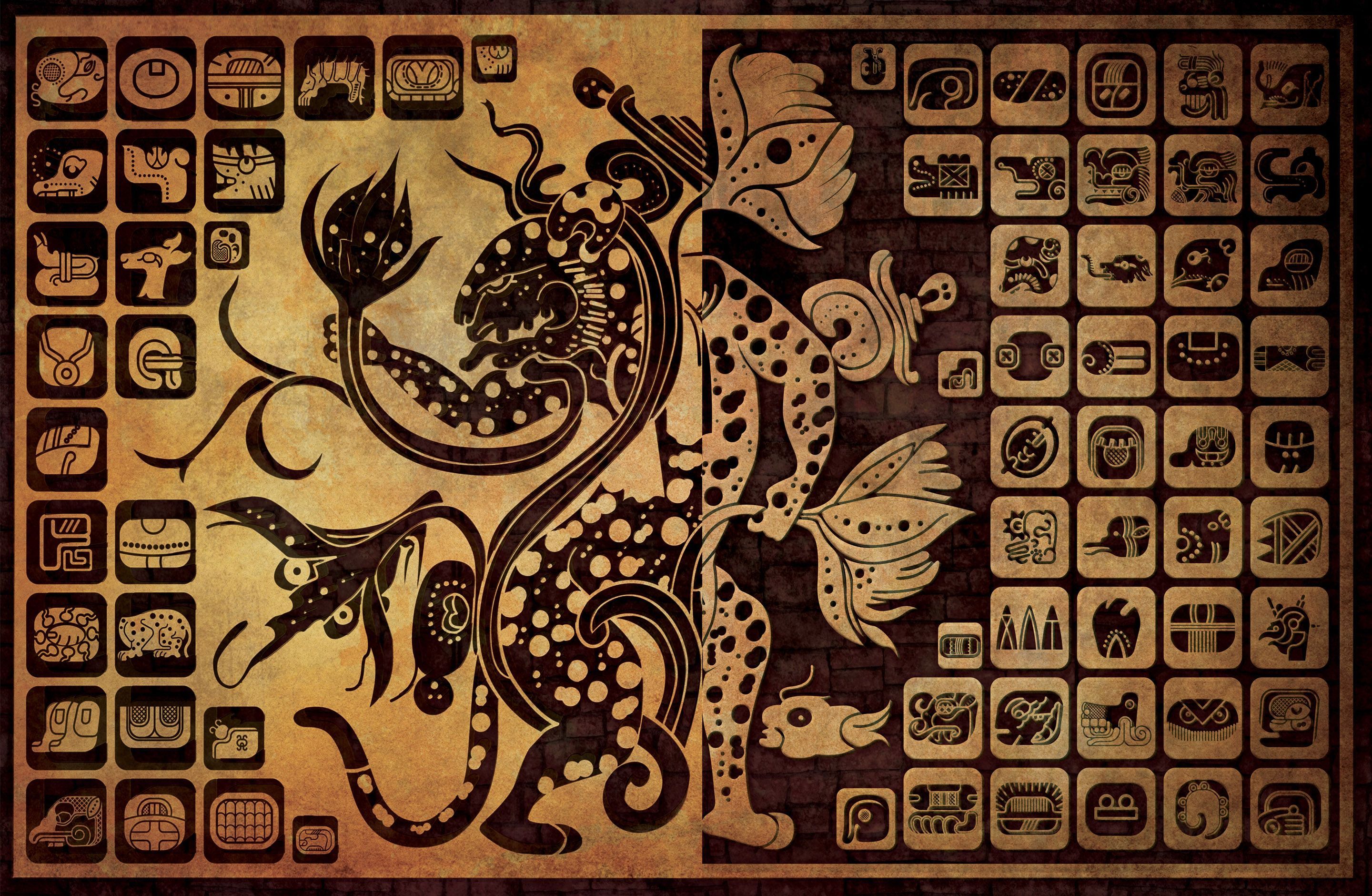 Mayan Art Wallpaper