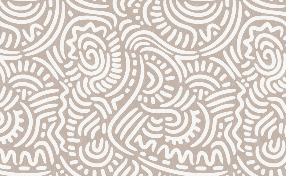 Mayan Strokes Wallpaper for Walls