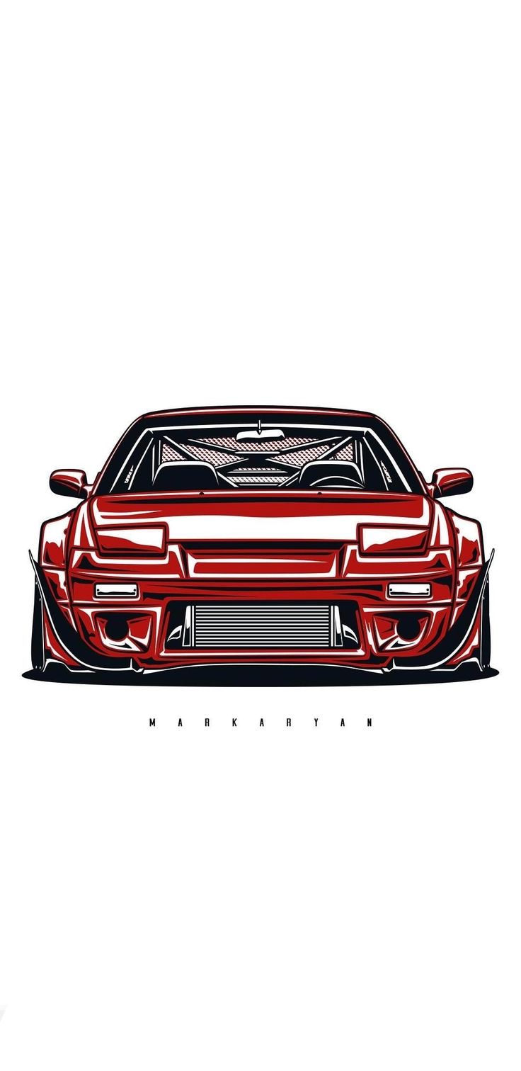 Dibujos. Art cars, Car artwork, Jdm wallpaper