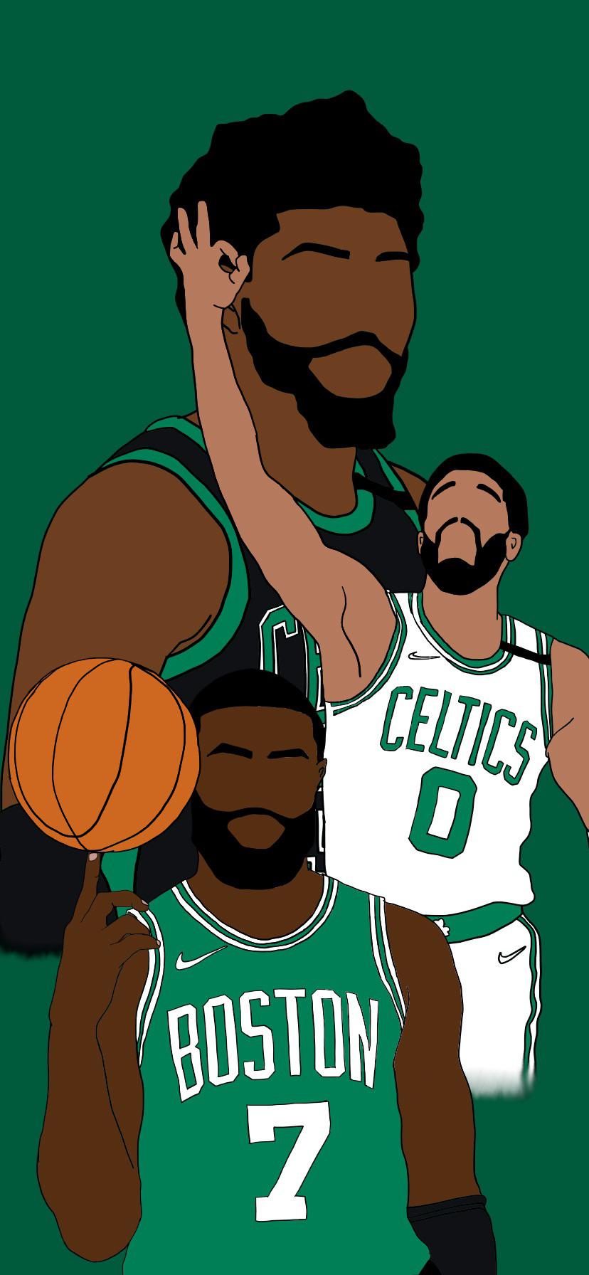 Made some Celtics wallpaper- JB, Tatum and Marcus Smart