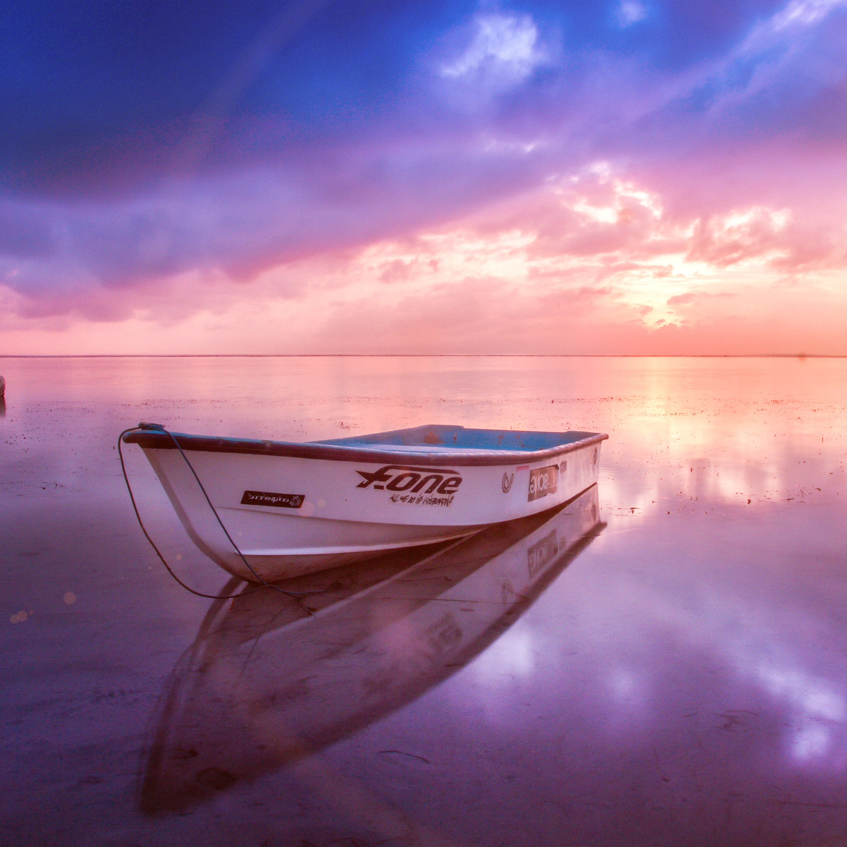 Sunny ocean wallpaper for iPhone and iPad