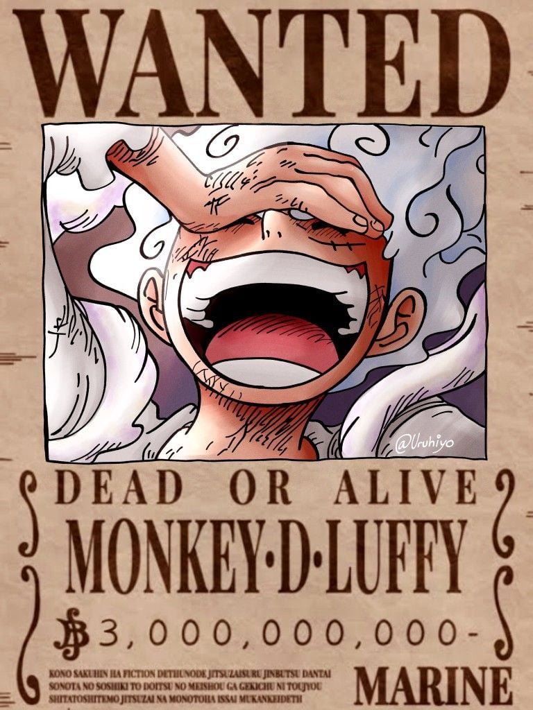 Monkey •D•Luffy 3 000 Bounty