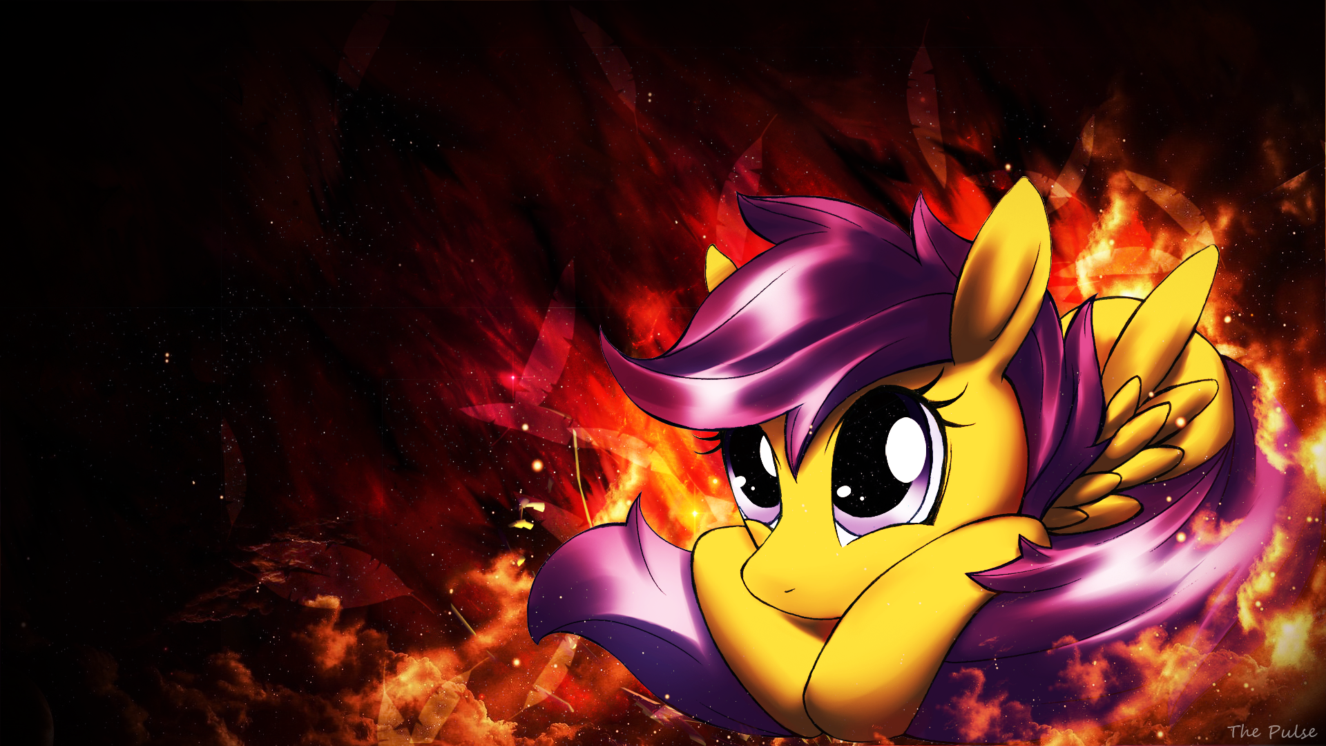 Scootaloo Wallpaper Background Fan Art