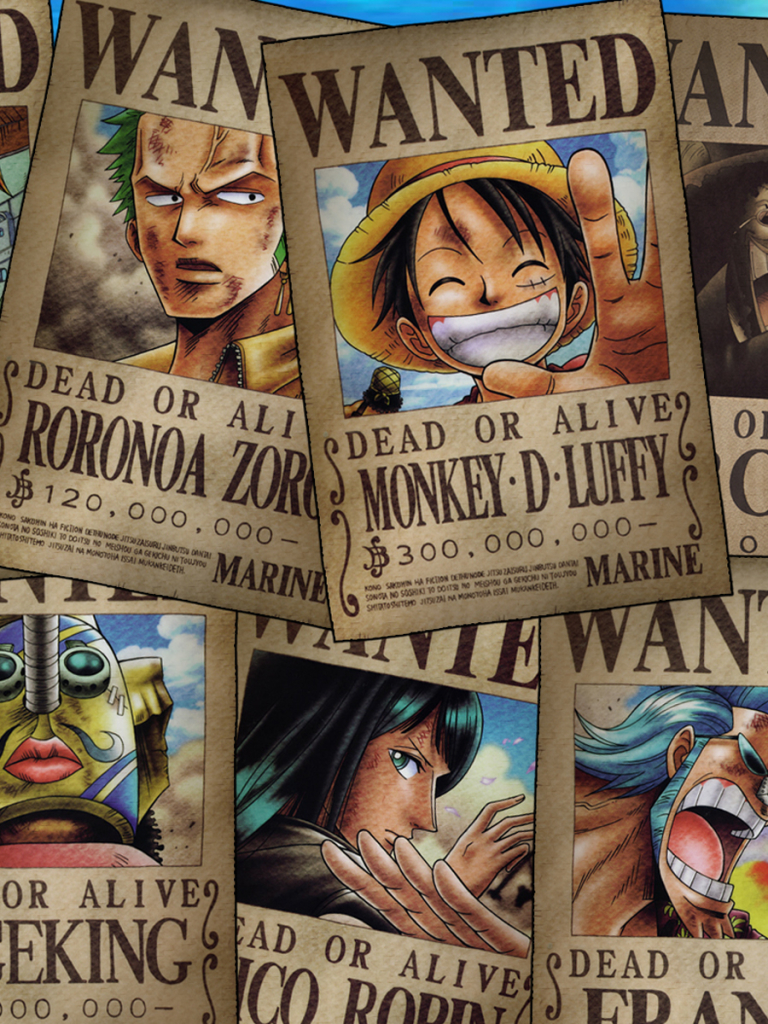 Monkey D. Luffy's crew wanted
