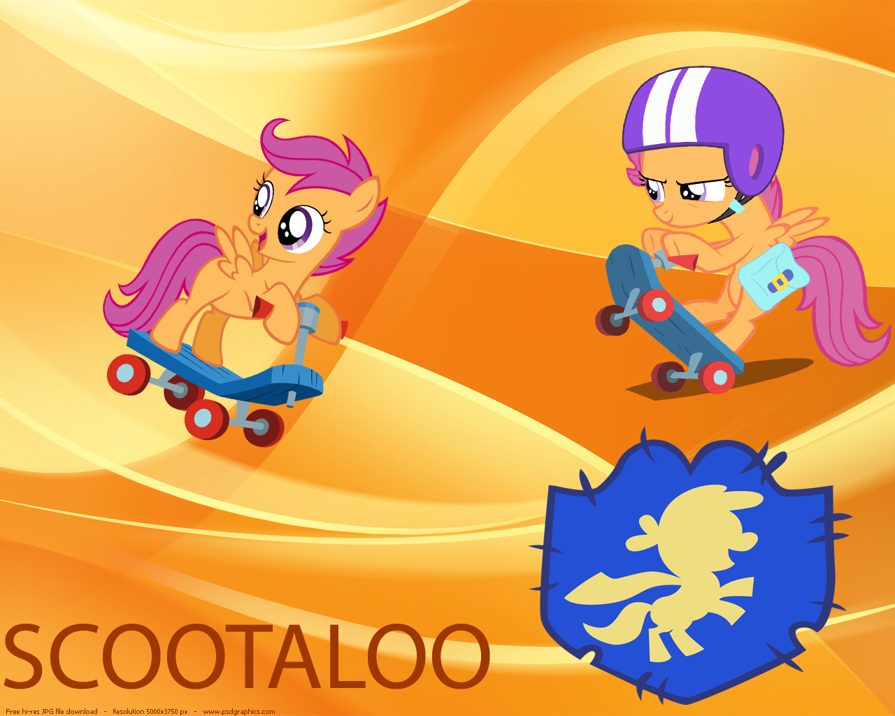Scootaloo Wallpaper Fan Art