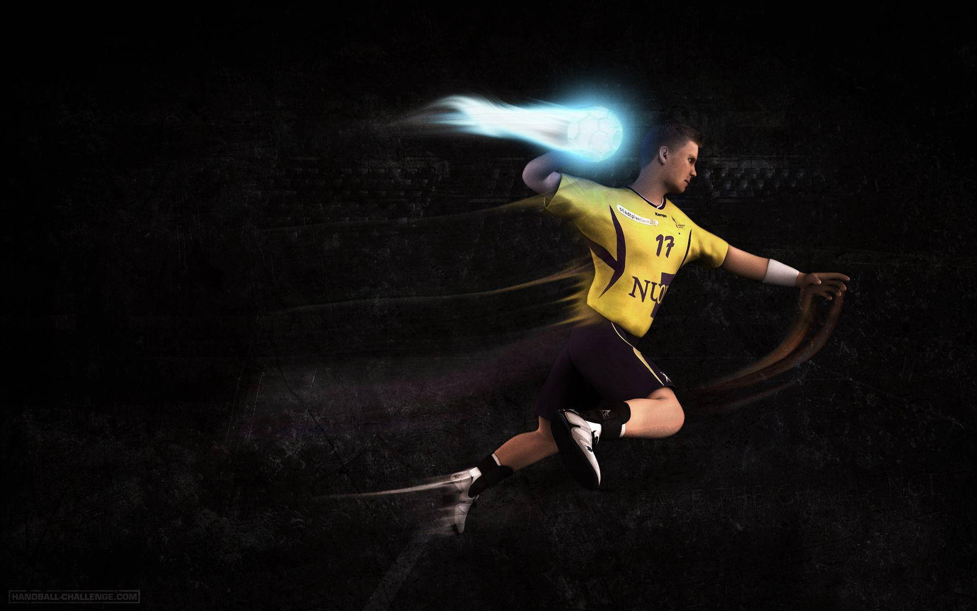 Download Handball 3D Player Wallpaper