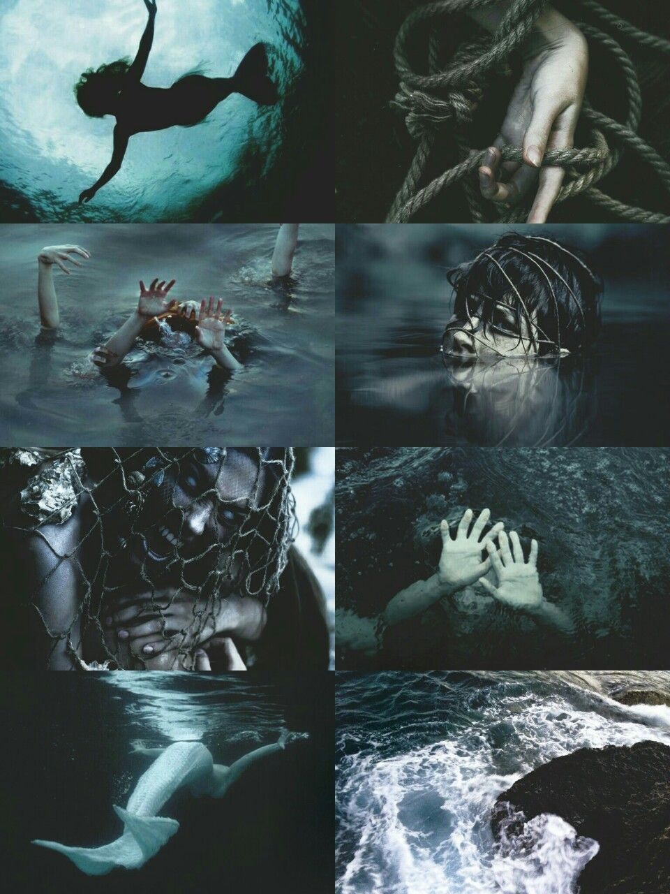 A Sheltered Den. Dark mermaid, Dark mermaid aesthetic, Mermaid aesthetic