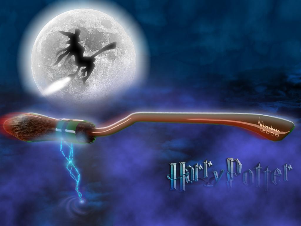 Harry Potter secret Nimbus 2000 broom