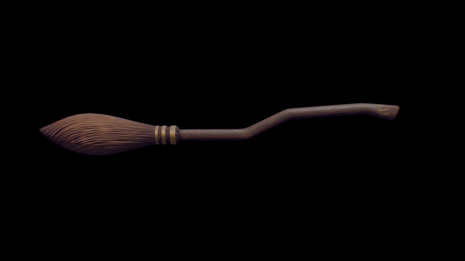 Nimbus 2000 Free 3D model by Alizée BOURBON [9e1aa2f]