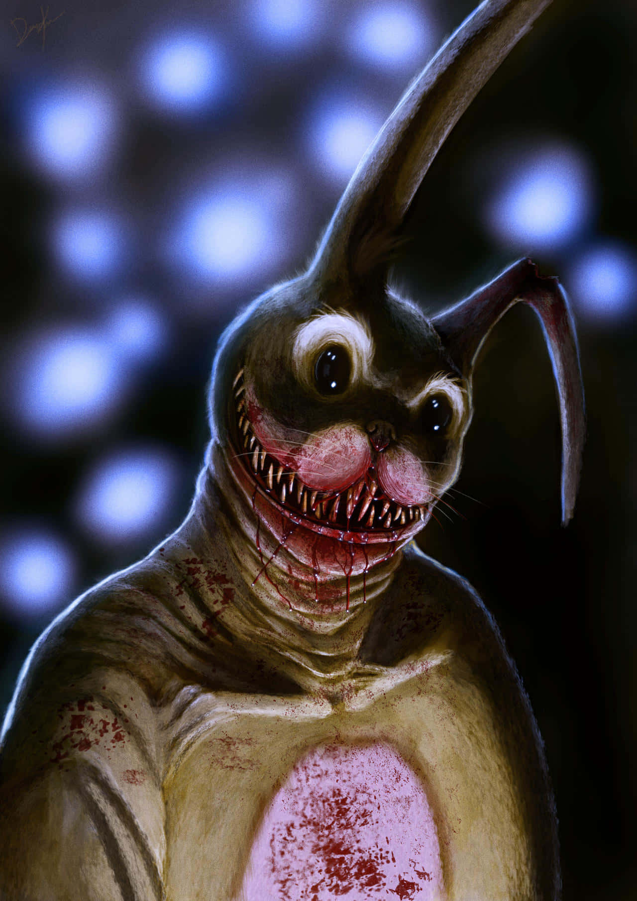 Download Creepy Easter Bunny Picture 1280 X 1811