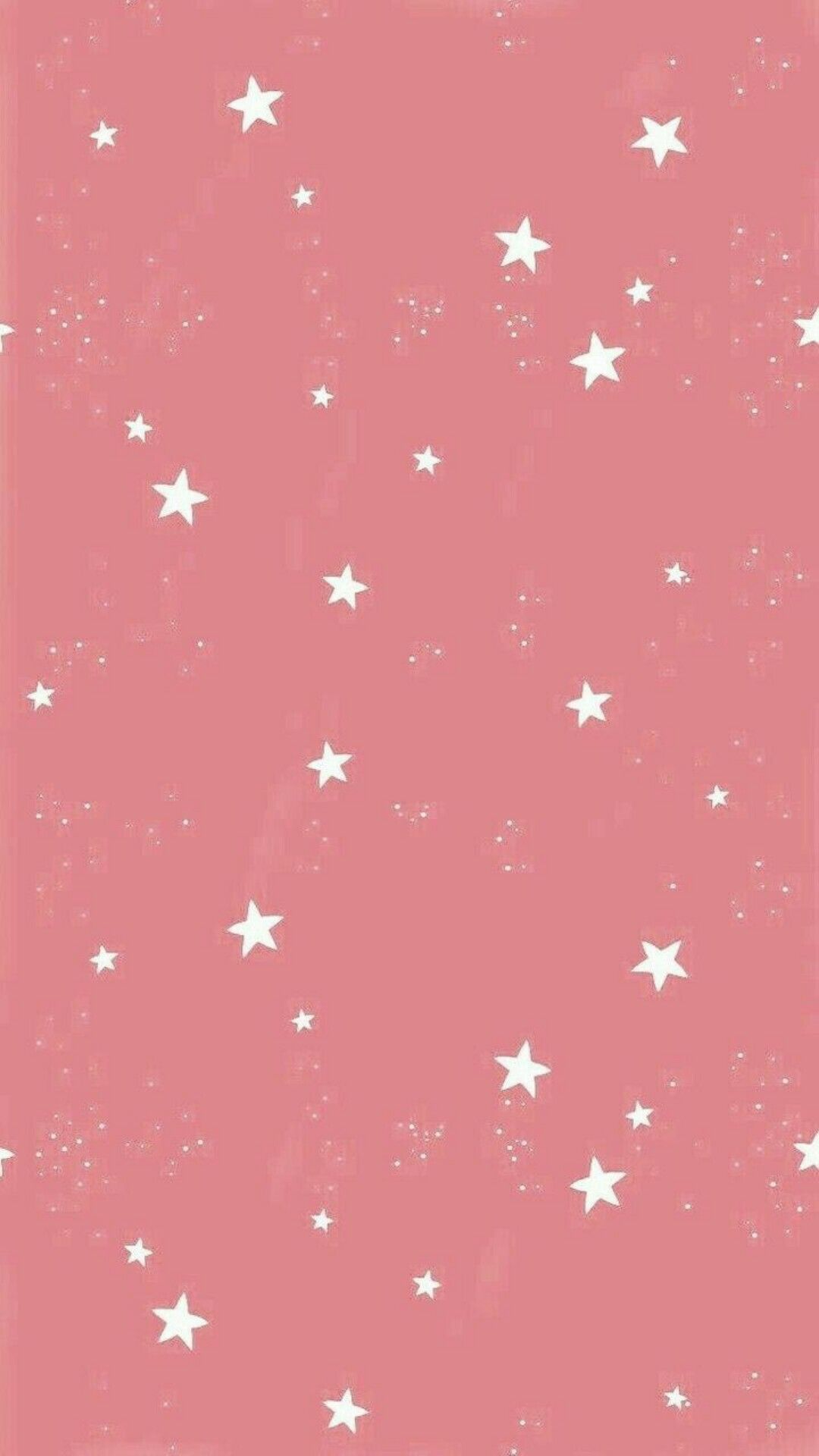 Cute Pink Stars Wallpaper