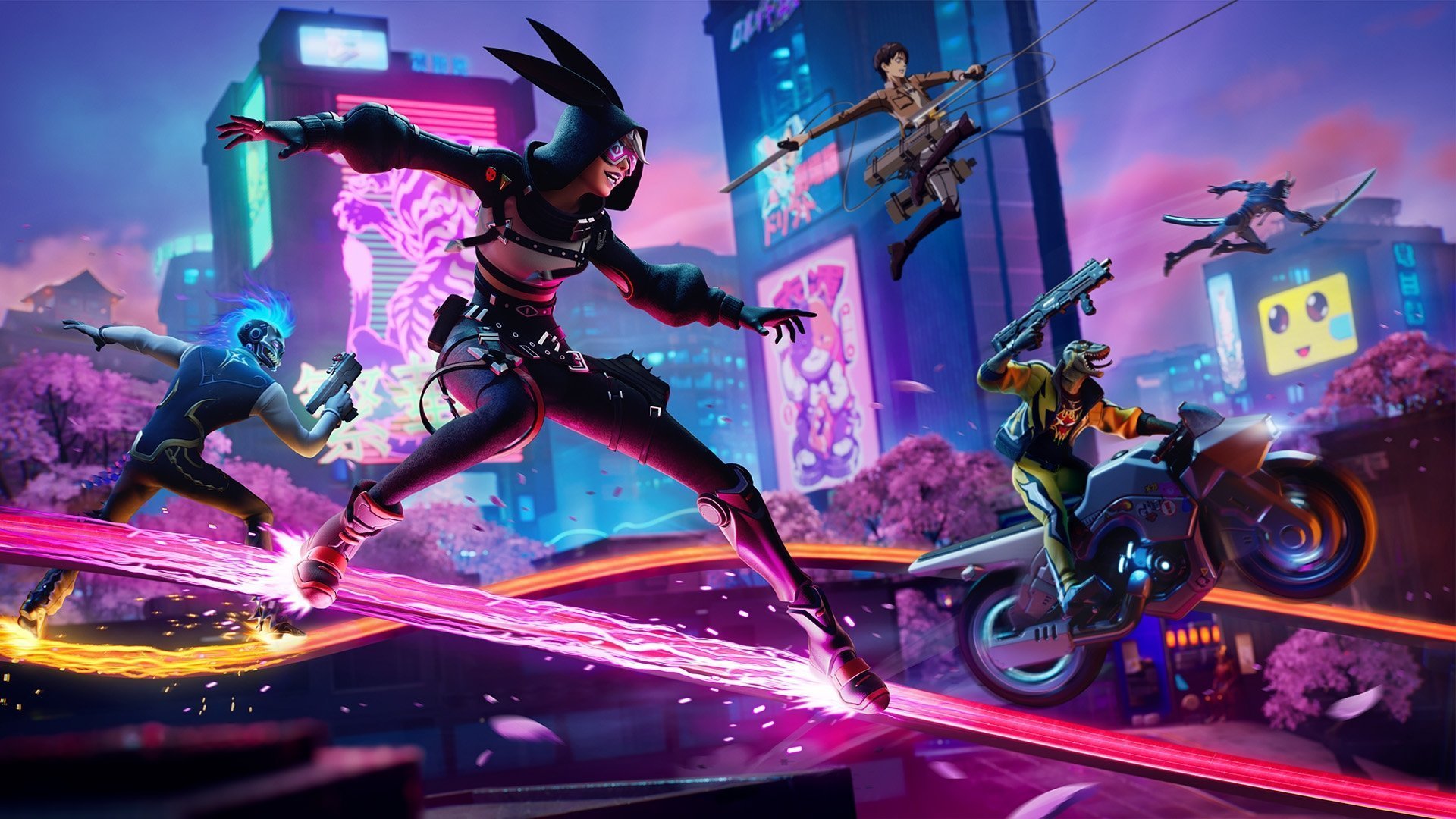 Fortnite Chapter 4 Season 2 Battle Pass skins including Imani Thunder  Stray Highwire and Mizuki  Eurogamernet