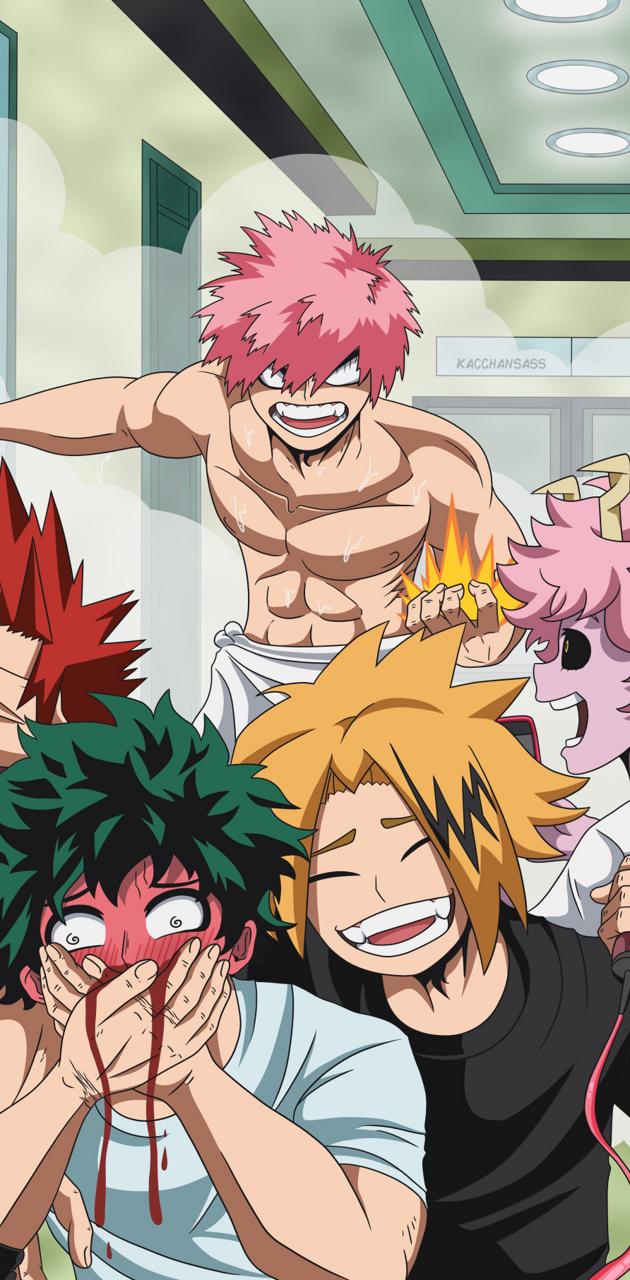 BakuDeku April Fools wallpaper