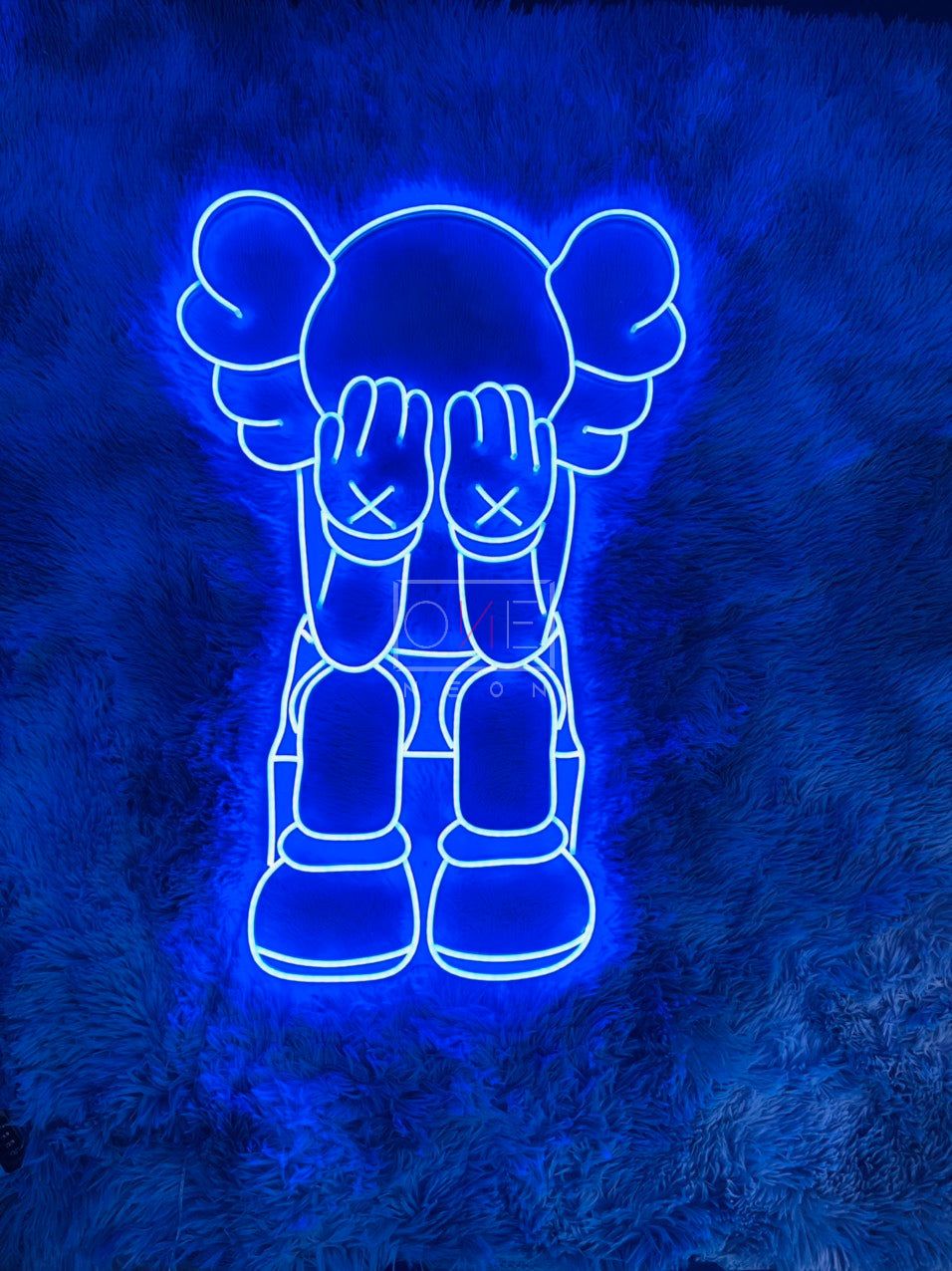 KAWS  KAWS TAKE Blue blue KAWS Take companion For Sale at 1stDibs