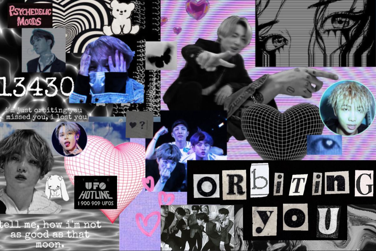 Kpop Collage Aesthetic Wallpapers - Wallpaper Cave