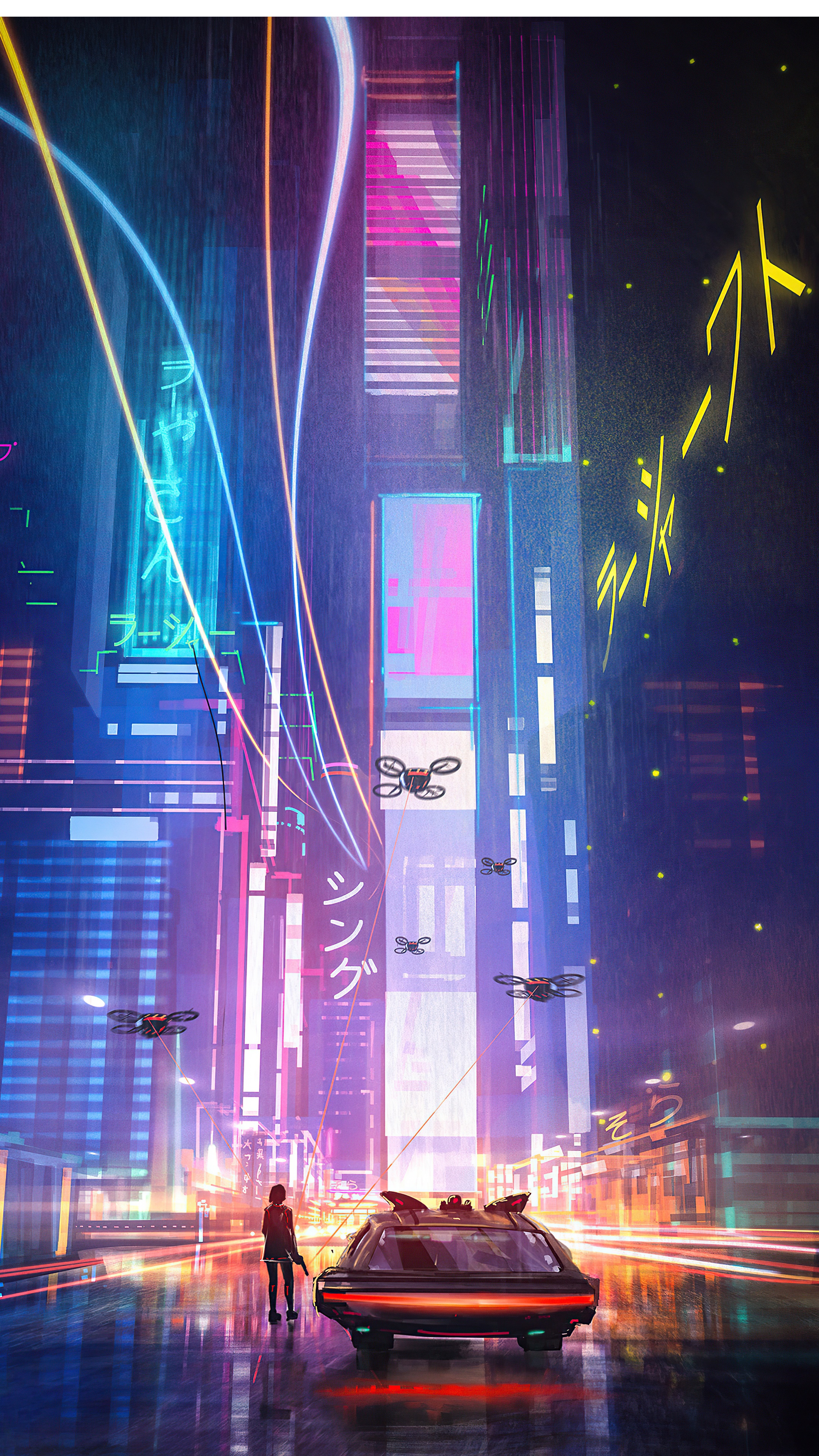 Science Fiction Cyberpunk Futuristic City Digital Art 4k, HD Artist, 4k  Wallpapers, Images, Backgrounds, Photos and Pictures