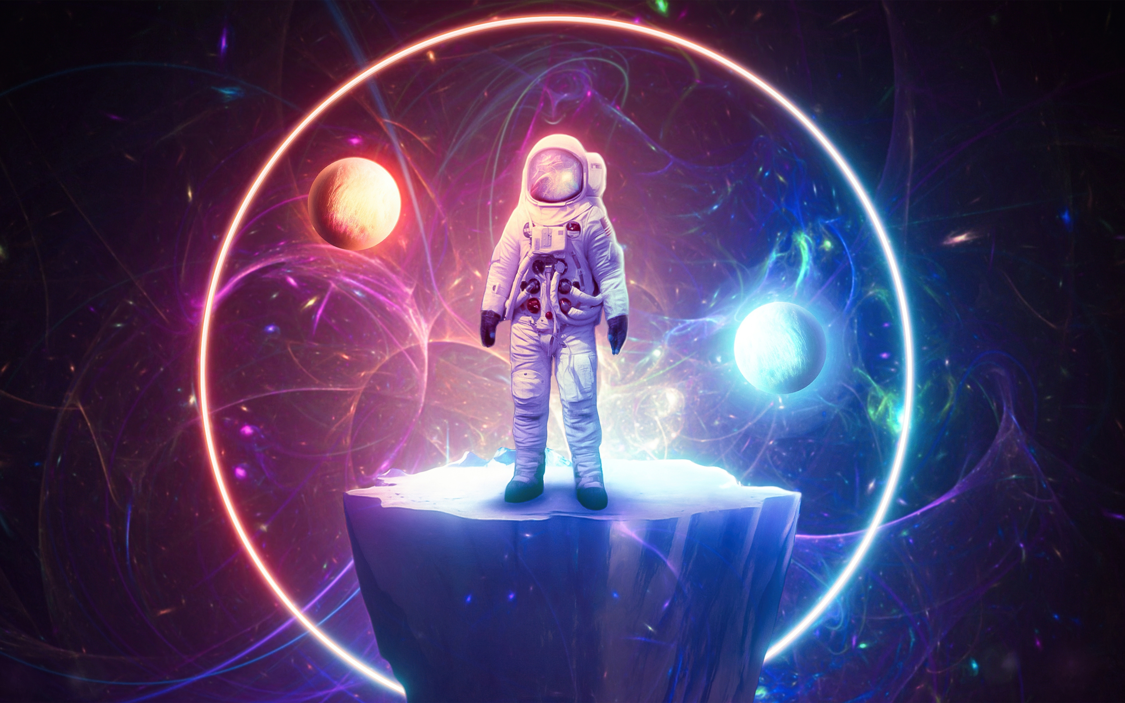 Download wallpaper 3840x2400 a different space, astronaut 4k wallaper, 4k ultra HD 16:10 wallpaper, 3840x2400 HD background, 27745