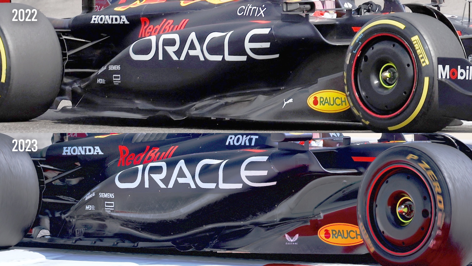Red Bull's biggest 2023 F1 car design change explained