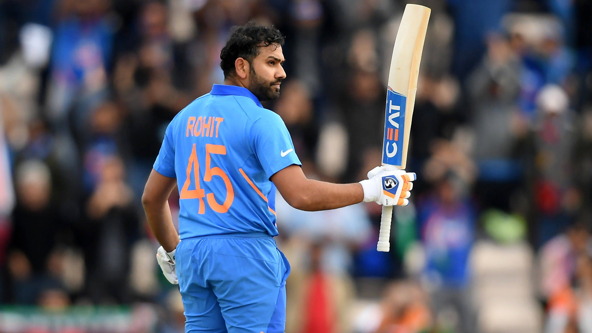 Download Rohit Sharma Cricket World Cup Wallpaper