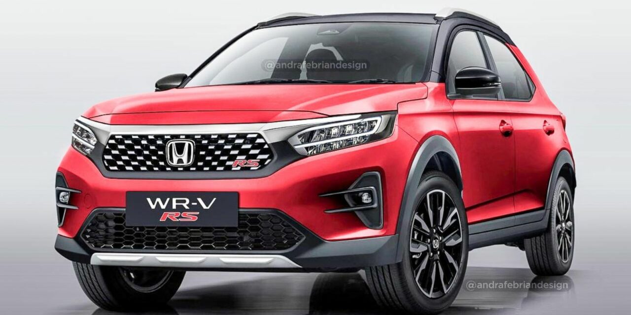 Production Spec 2023 Honda WR V (Creta Rival) Rendered, Unveil Soon