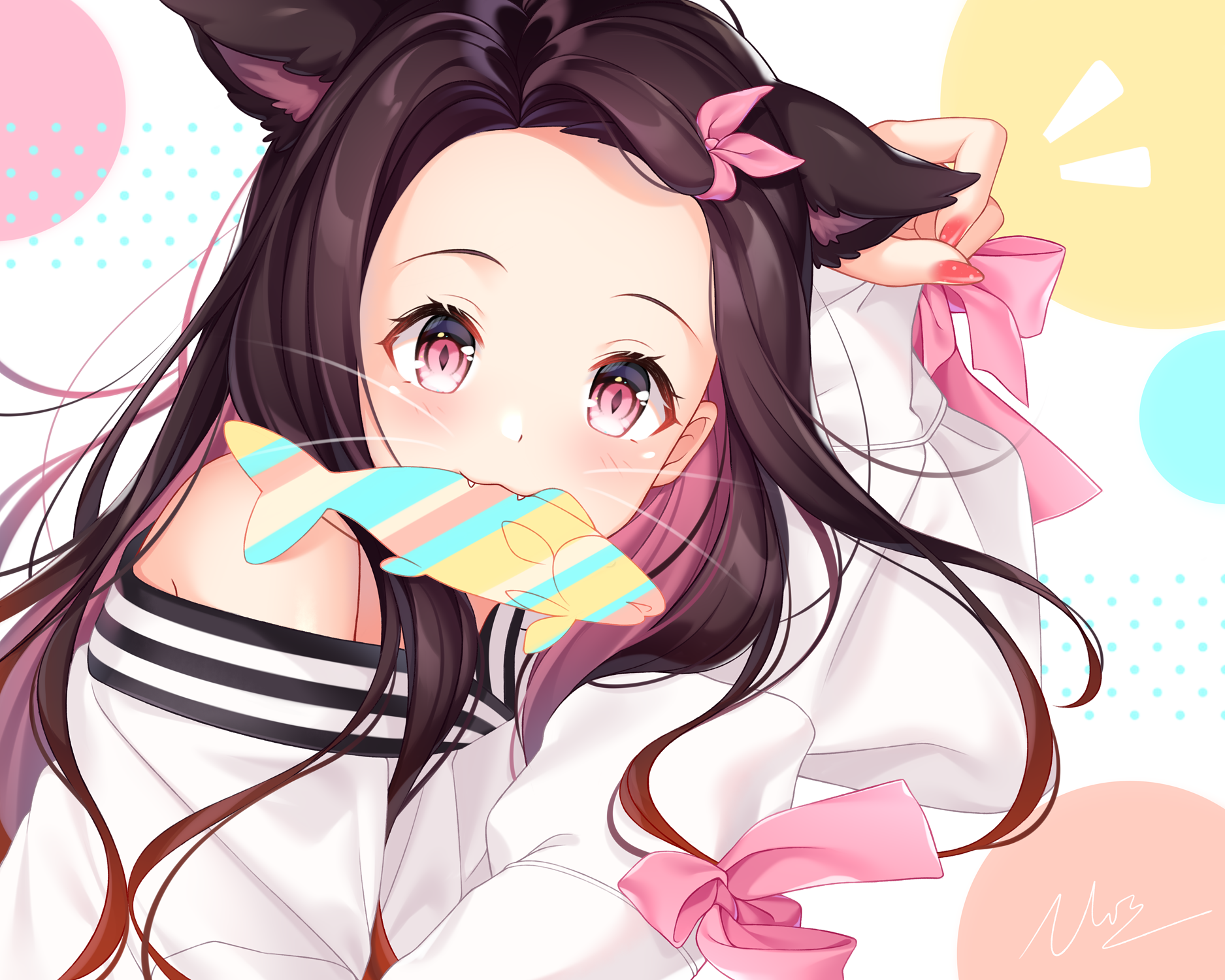 Nezuko Cat Wallpapers - Wallpaper Cave