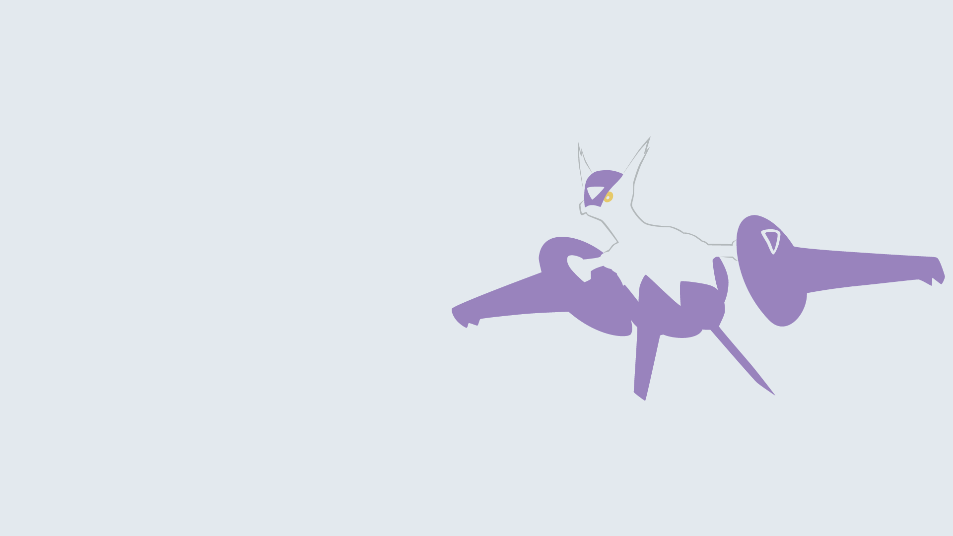 ART Minimalist Mega Latias Wallpaper