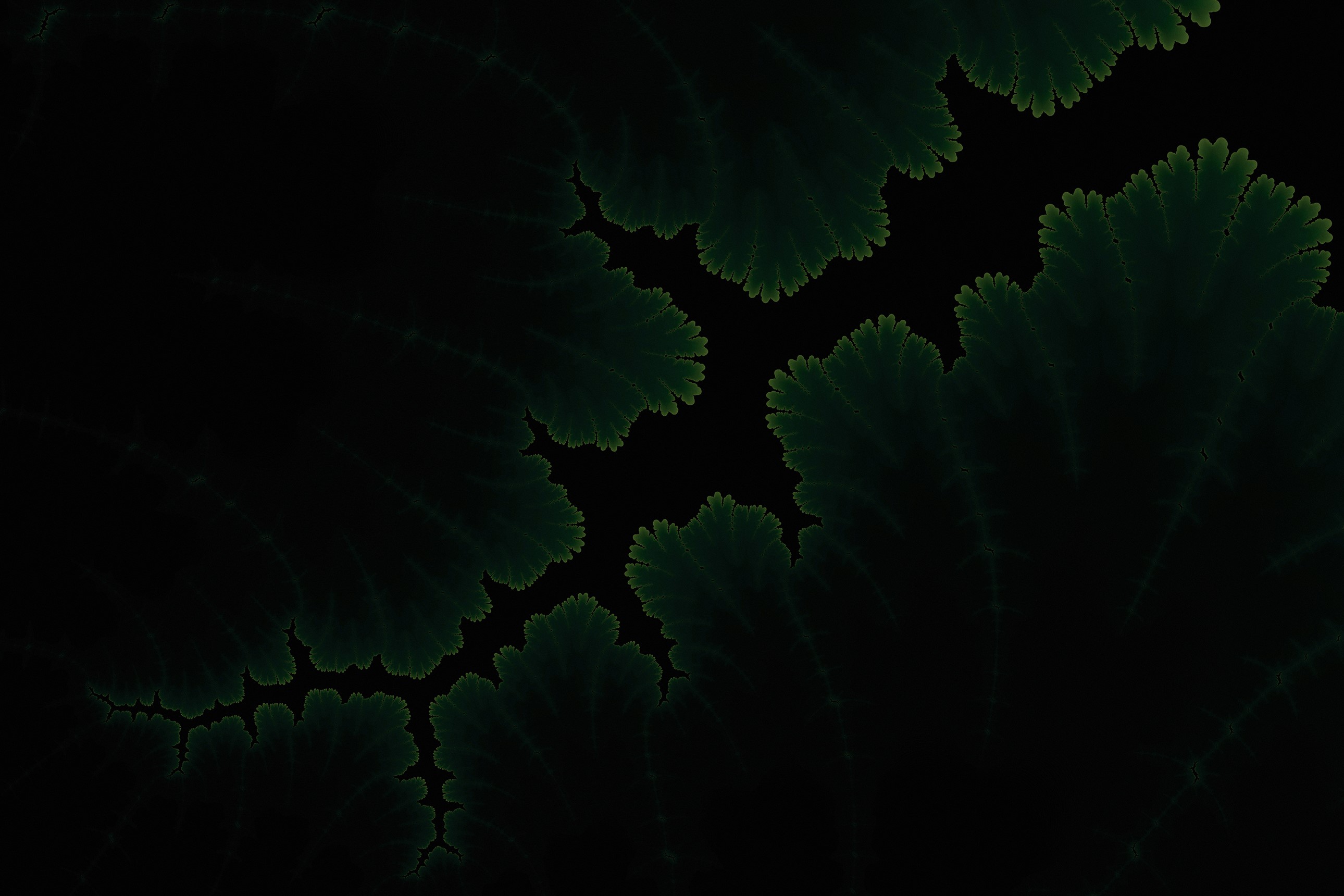 Wallpaper / dark, green, artist, oled, hd, behance free download