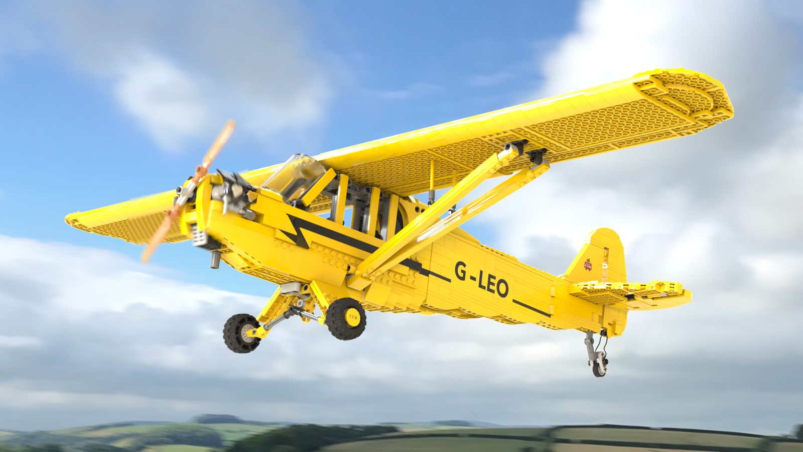 Piper J 3 Cub 1946 Features Opening Engine And Cockpit Compartments And Moving Control Surfaces. If You'd Like Lego To Make A New Creator Expert Plane, Please Support It! Many Thanks!