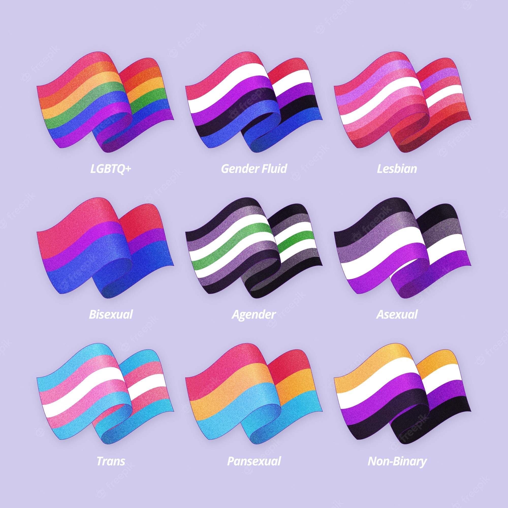 Pansexual flag Vectors & Illustrations for Free Download