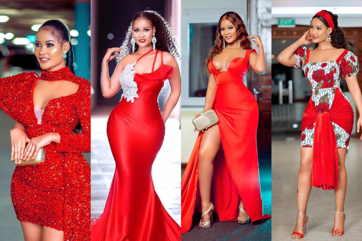STYLEGIRL: Here Are All The Recent Red Glory Inspiration Served By East Africa's Curvaceous Hamisa Mobetto