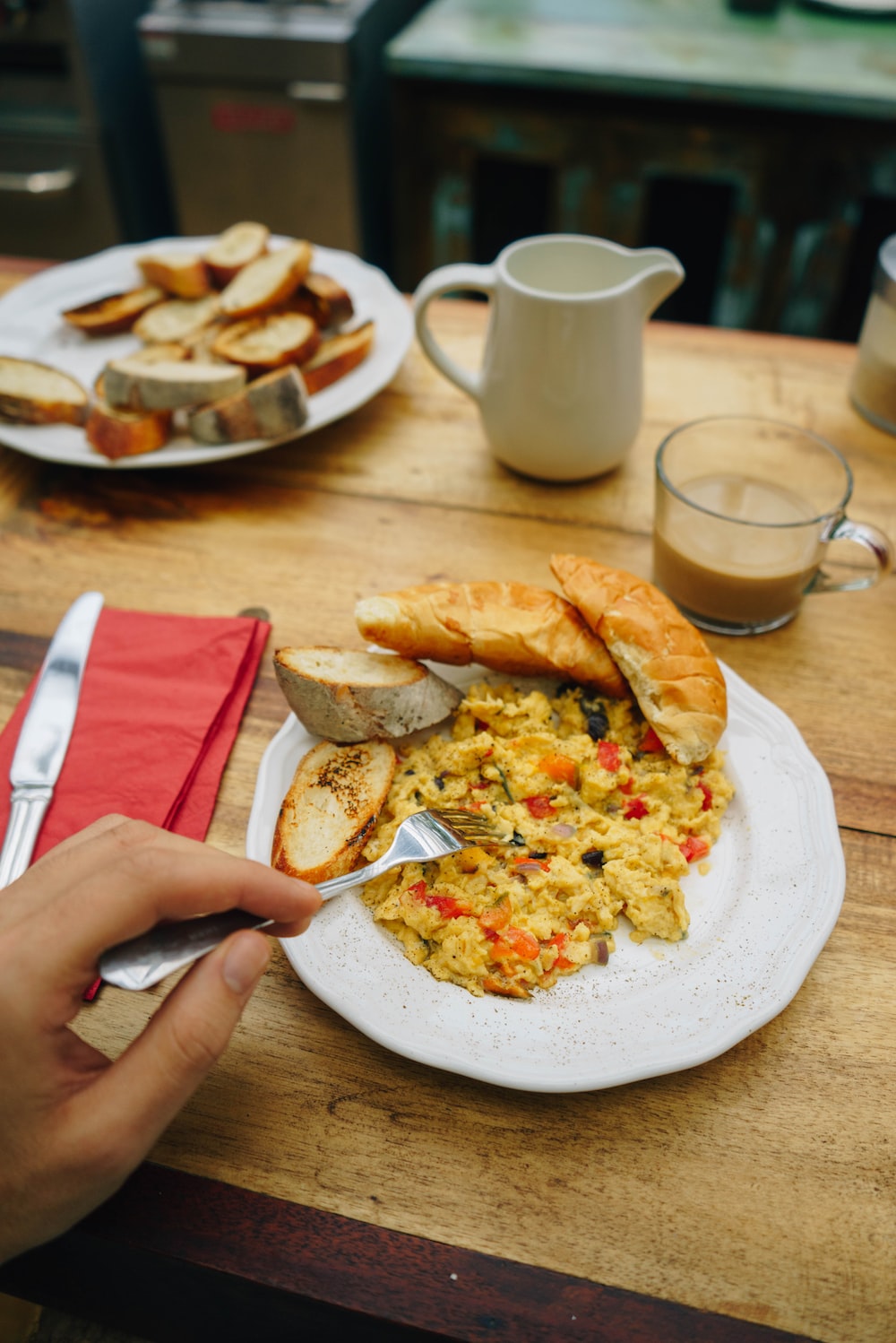 Scrambled Eggs Picture. Download Free Image