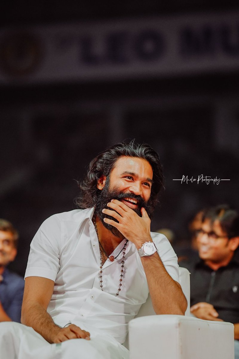 Fans scream 'Thalaivaa' as Dhanush flaunts his Captain Miller look at Vaathi audio launch. See inside