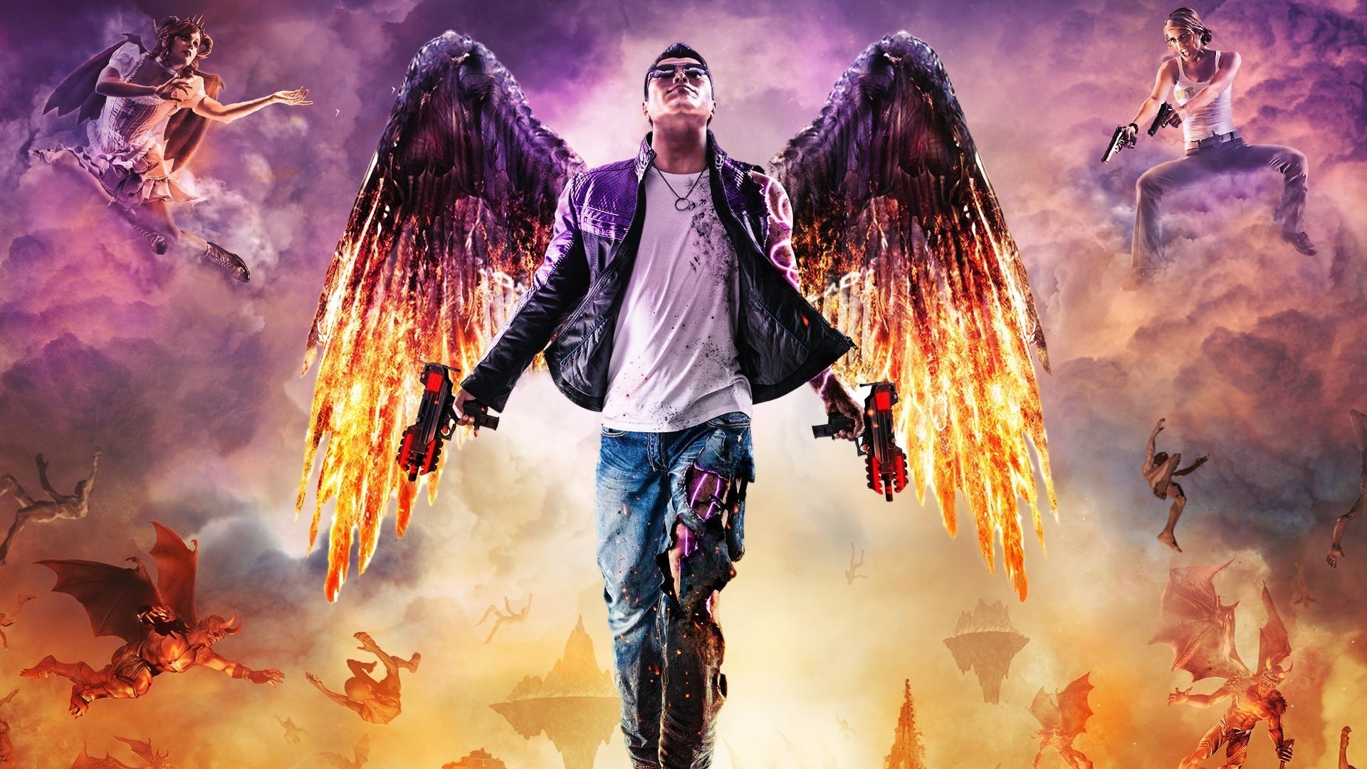 Saints Row: Gat Out Of Hell PC Box Art Cover by Warsony