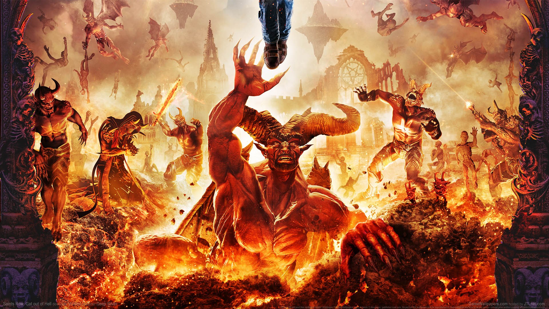 Saints Row: Gat Out Of Hell PC Box Art Cover by Warsony