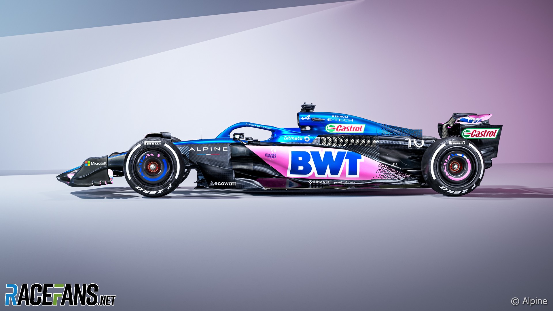 Alpine A523 regular livery, 2023 · RaceFans